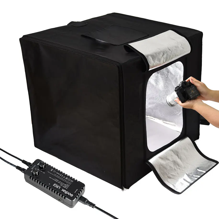 Godox LSD60 Caja de Luz Para Fotografiar Objetos de 60x60x60cm Con Luz LED 1