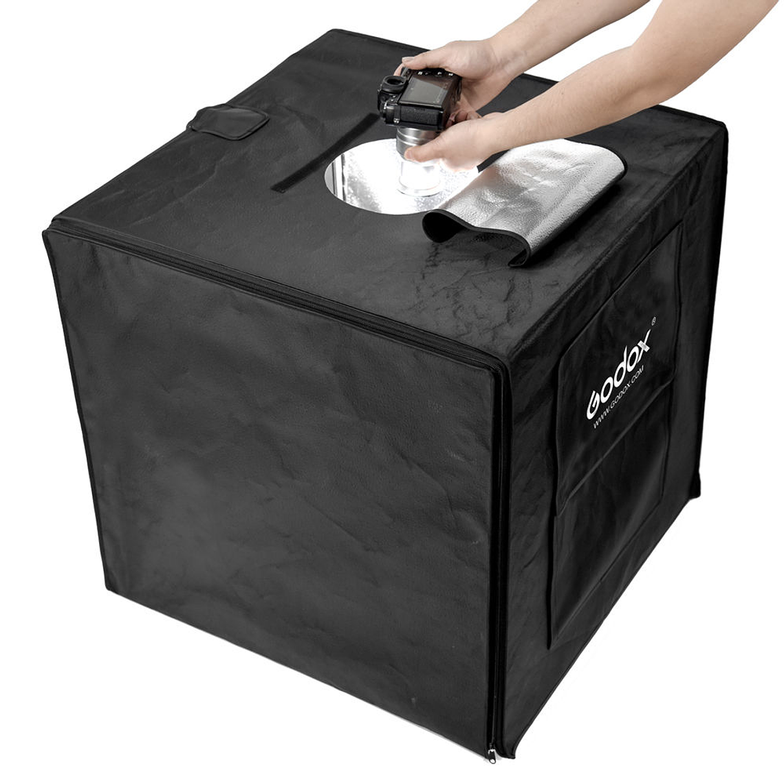 Godox LSD60 Caja de Luz Para Fotografiar Objetos de 60x60x60cm Con Luz LED 6