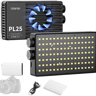 Ulanzi PL25 Luz Led Bicolor Con Controles Simples y Difusor - L156