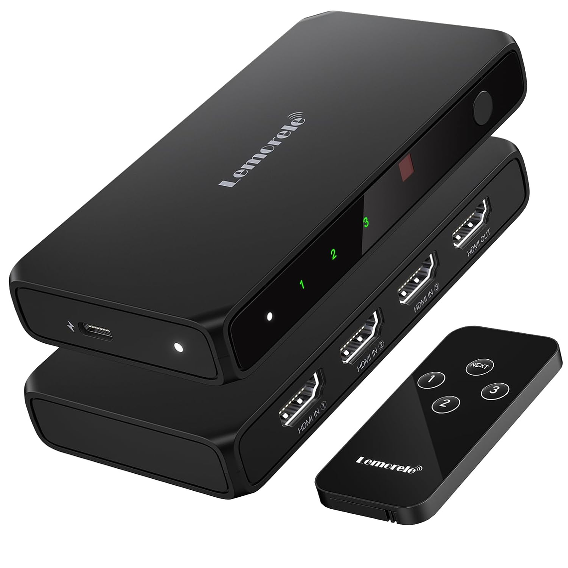 Lemorele G99 Switch HDMI 4K Con Control Remoto 1