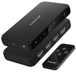Lemorele G99 Switch HDMI 4K Con Control Remoto