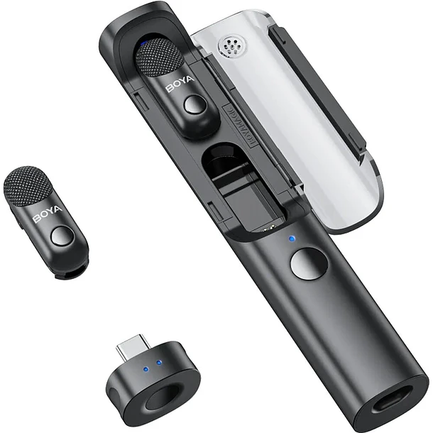Boya BY-BOYA MAGIC 05 Mini Micrófono Inalámbrico doble Al-Powered 1