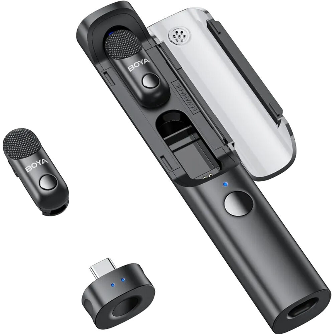 Boya BY-BOYA MAGIC 05 Mini Micrófono Inalámbrico doble Al-Powered 1