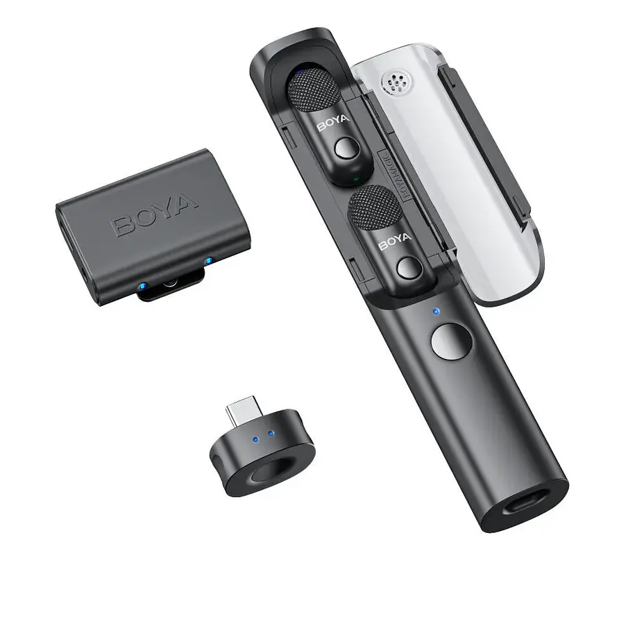 Boya BY-BOYA MAGIC 03 Mini Micrófono Inalámbrico doble Al-Powered 1