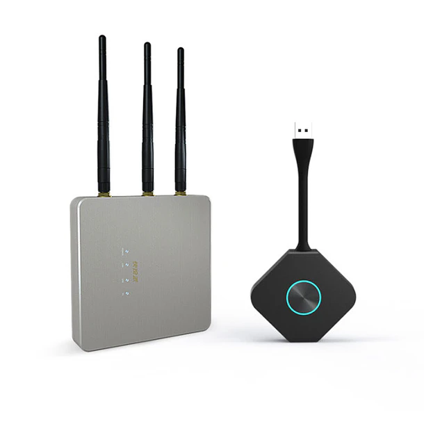 Lemorele K12U Sistema de Presentación Inalámbrico 4K 1