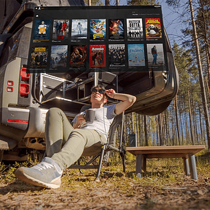 Lemorele Streaming Box Interfaz Para Conectar Fire Stick con Lentes AR Con Betaría Incorporada