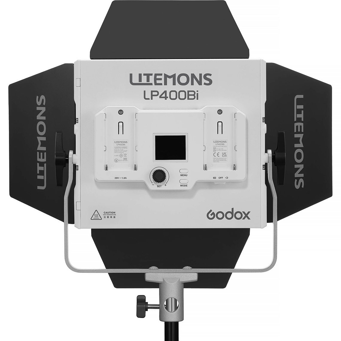 Godox Litemons LP400Bi Bi-Color LED Light Panel (Kit de 2 luces) 5