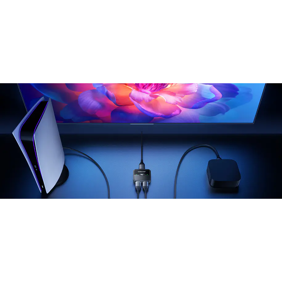 Lemorele HS001 Switch HDMI Bidireccional 4K 60Hz 9