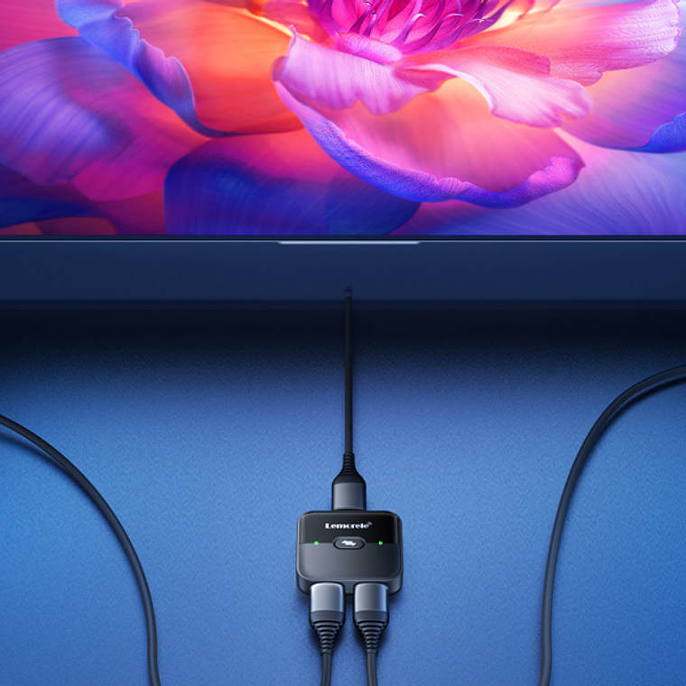 Lemorele HS001 Switch HDMI Bidireccional 4K 60Hz 9