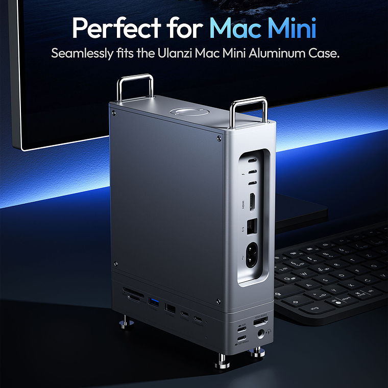 Ulanzi QT03 Docking Station con Enclosure para SSD   - A050 11