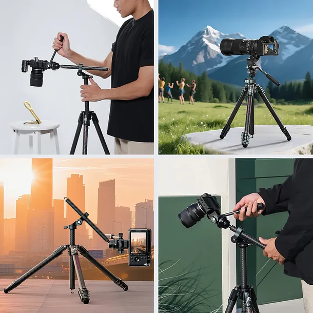 Ulanzi Trípode Multifuncional JJ05 Glide GO Travel  T140 5