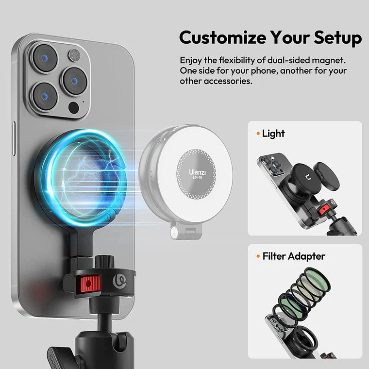 Ulanzi MT30  T137  Mini Trípode Magnético MagSafe 2