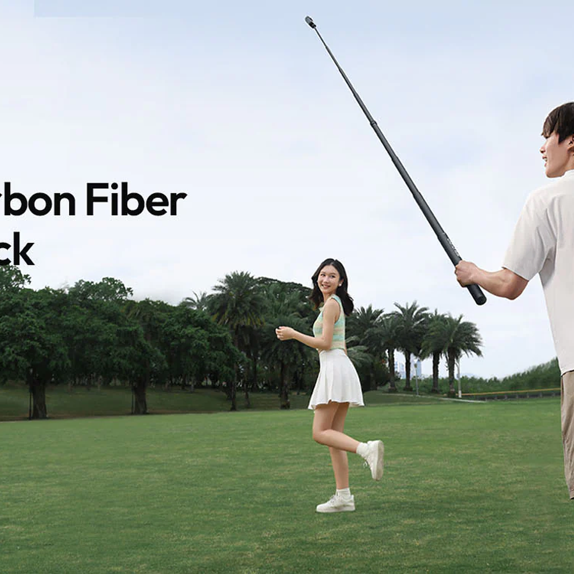 Ulanzi VL02 Barra Selfie 2,7m Fibra de Carbono Sumergible - T096 7