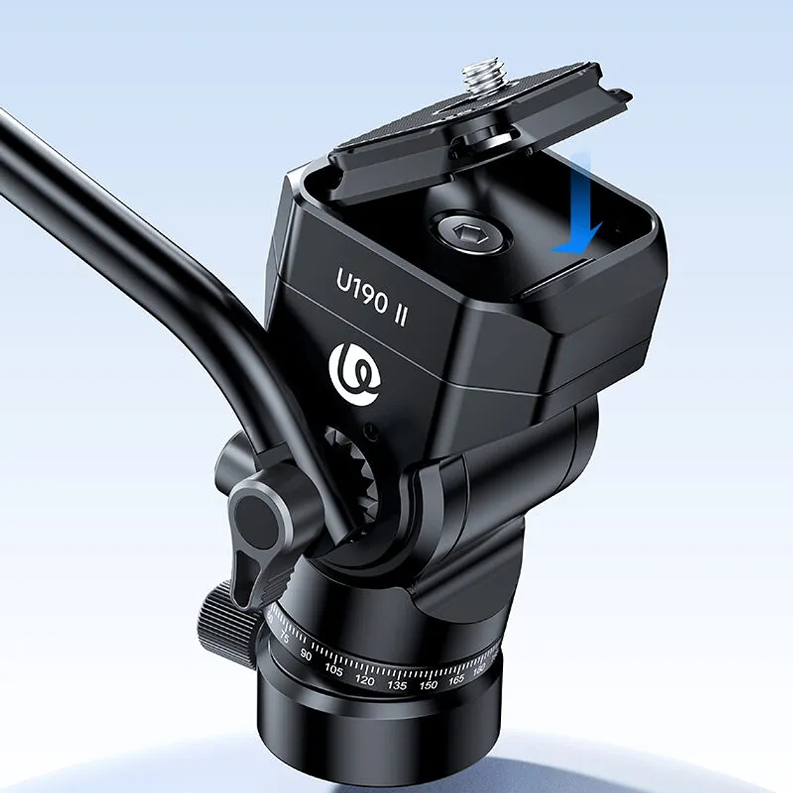 Ulanzi U-190II Cabezal Fluido Para Video Con Equilibrio de Cabezal 5