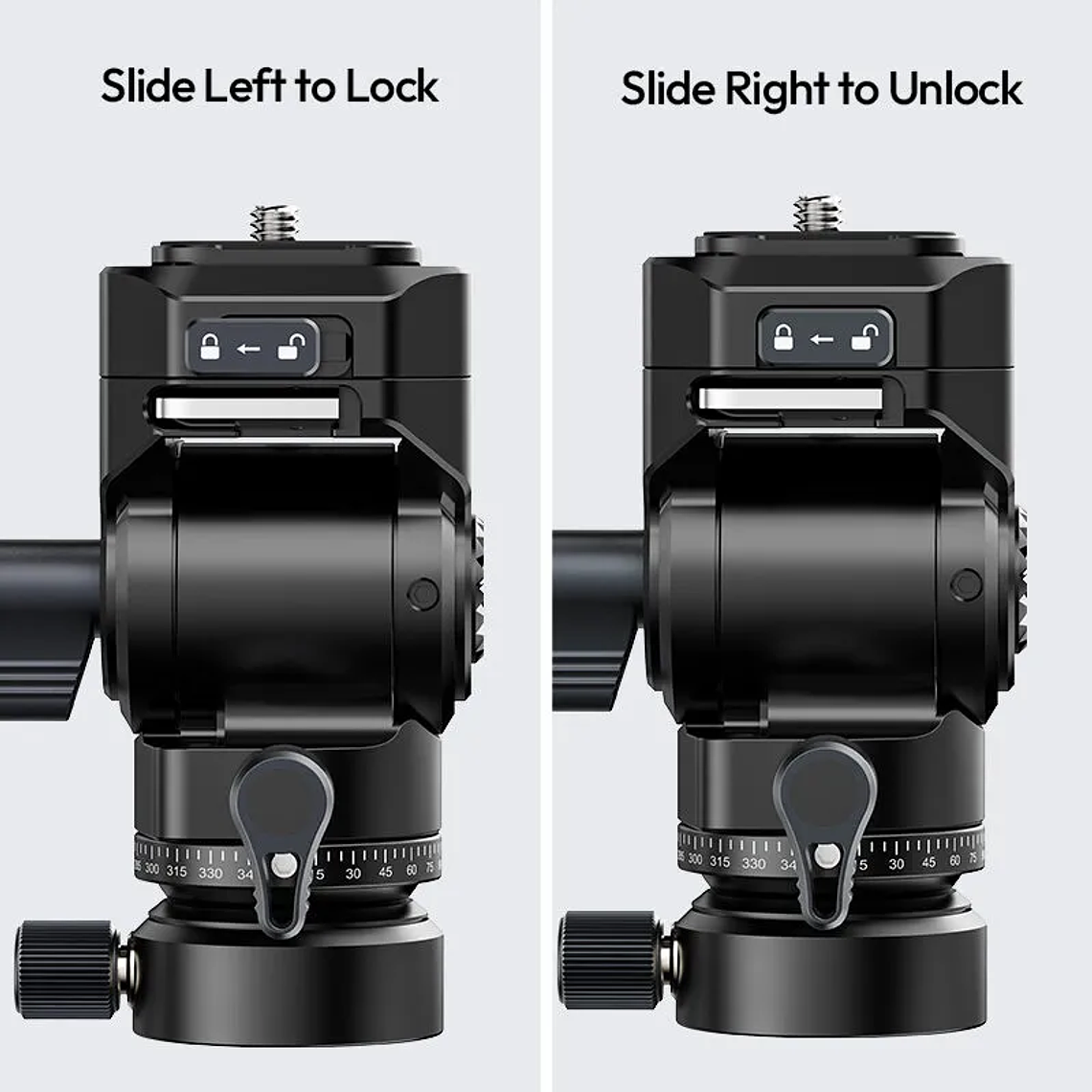 Ulanzi U-190II Cabezal Fluido Para Video Con Equilibrio de Cabezal 8