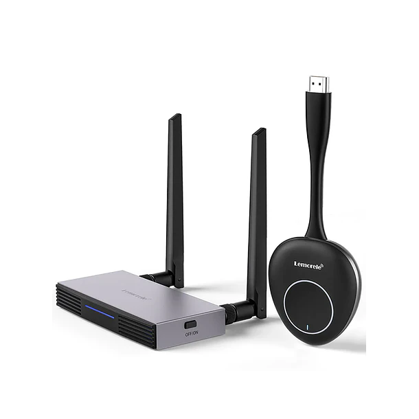 Lemorele G50R20 Kit Transmisor y Receptor HD Inalámbrico Hasta 50 Metros 1
