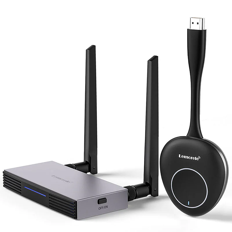 Lemorele G50R20 Kit Transmisor y Receptor HD Inalámbrico Hasta 50 Metros 1