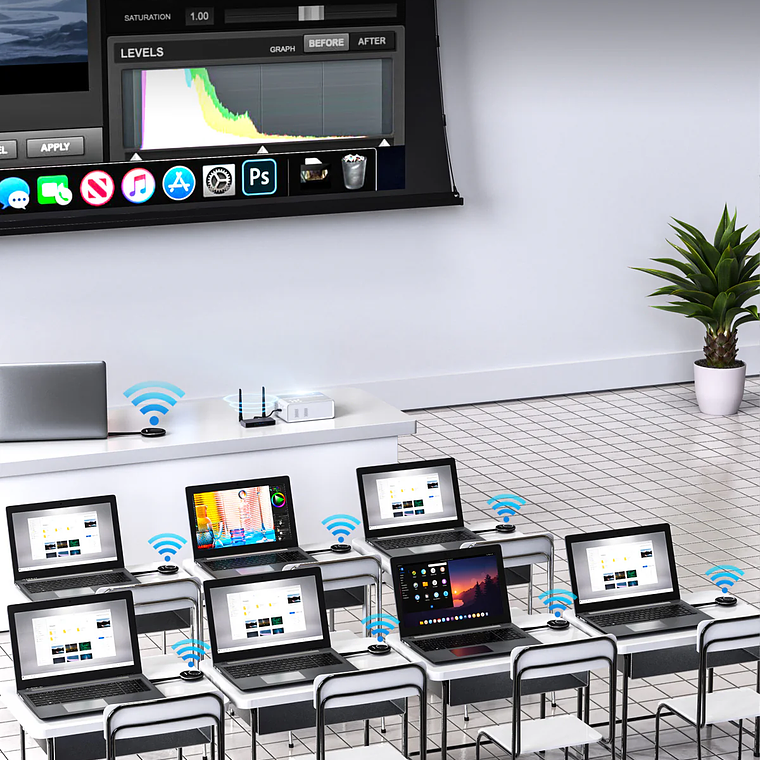 Lemorele G50R20 Kit Transmisor y Receptor HD Inalámbrico Hasta 50 Metros 7