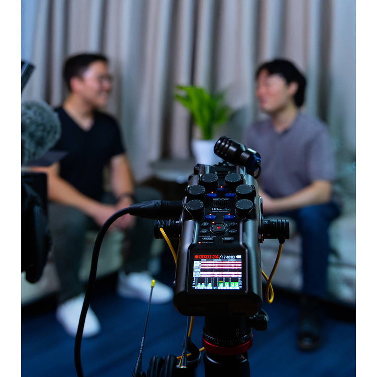 Zoom H6studio Grabadora Portátil de 6 pistas Con Grabación en 32‑Bit Float 11