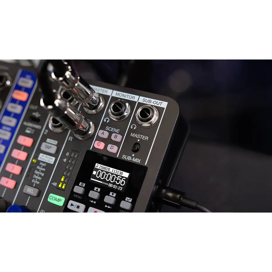 Zoom LiveTrak L6max Mezcladora y grabadora portátil de 12 canales 8