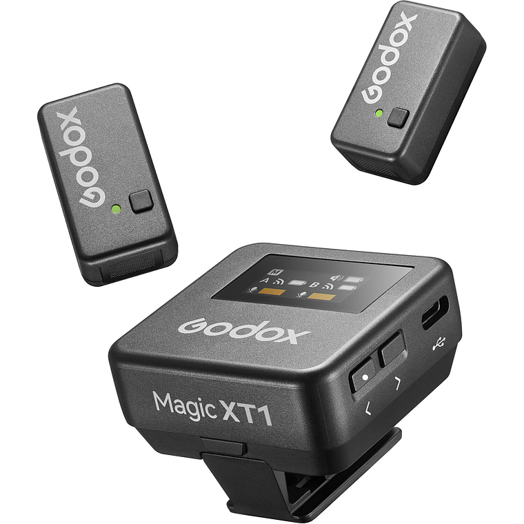 Godox Magic XT1-C Standard Kit Micrófono Doble USB-C 2.4 GHz 1