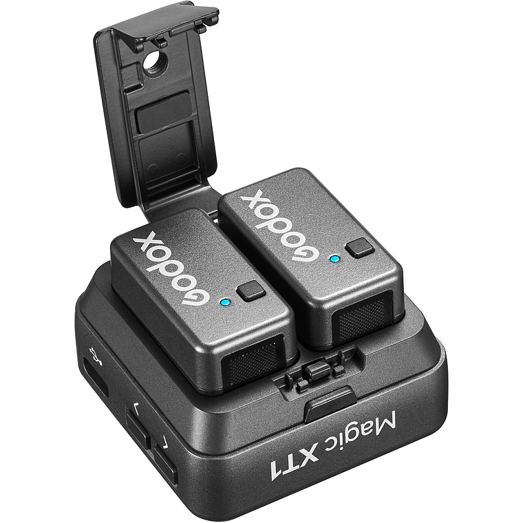Godox Magic XT1-CL All-Purpose Kit Micrófono Doble USB-C y Lightning 2.4 GHz 29