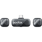 Godox Cube-SC Kit2 Micrófono Inalámbrico Doble Usb-C - Miniatura 2