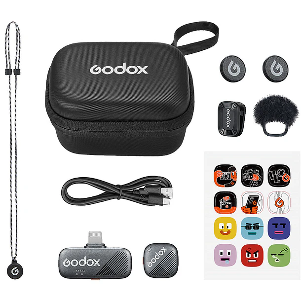 Godox Cube-SL Kit 1 Micrófono Inalámbrico Conector lightning 2