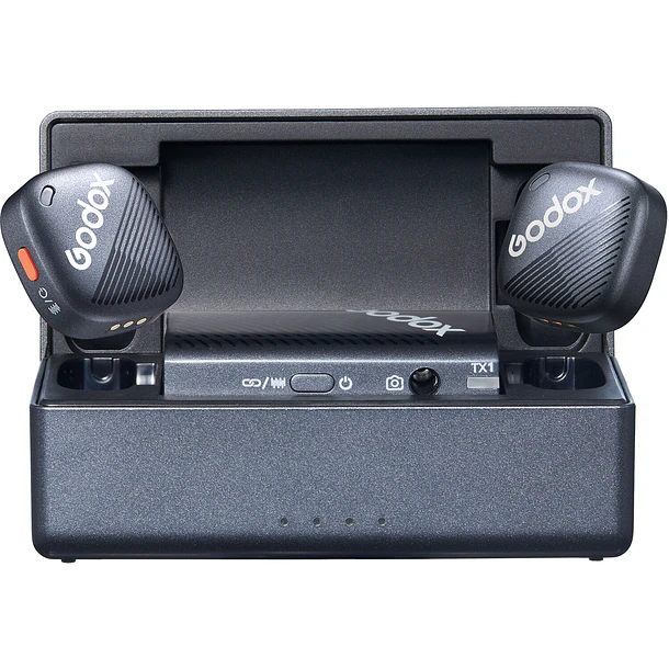 Godox Cube-C Combo Kit 1 Micrófono Doble Para Cámaras y USB-C 3
