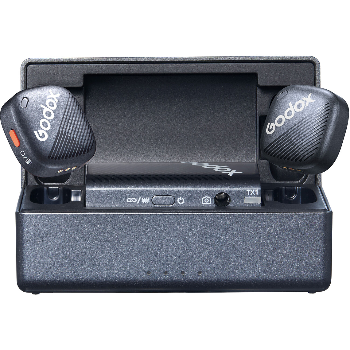 Godox Cube-C Combo Kit 1 Micrófono Doble Para Cámaras y USB-C 3