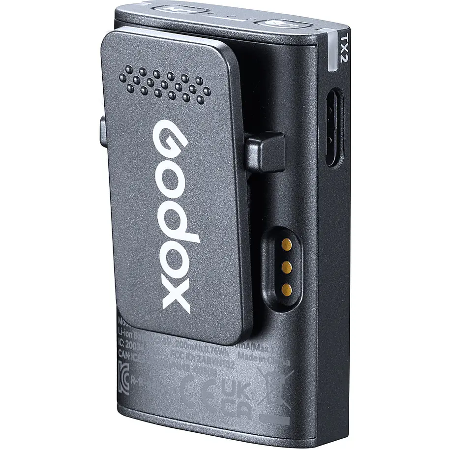 Godox Cube-C Combo Kit 1 Micrófono Doble Para Cámaras y USB-C 23