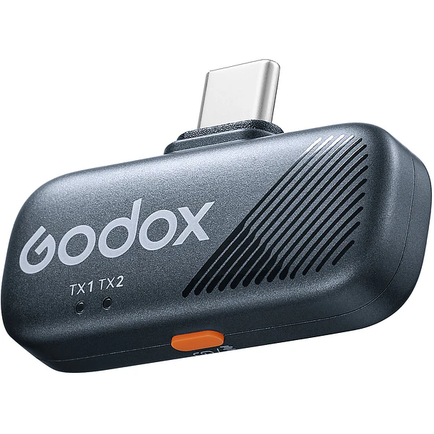 Godox Cube-C Combo Kit 1 Micrófono Doble Para Cámaras y USB-C 32