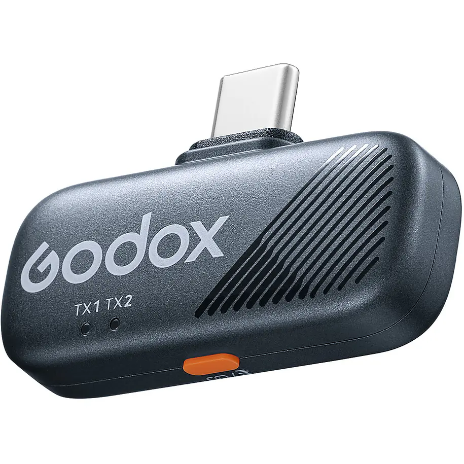 Godox Cube-C Combo Kit 1 Micrófono Doble Para Cámaras y USB-C 32