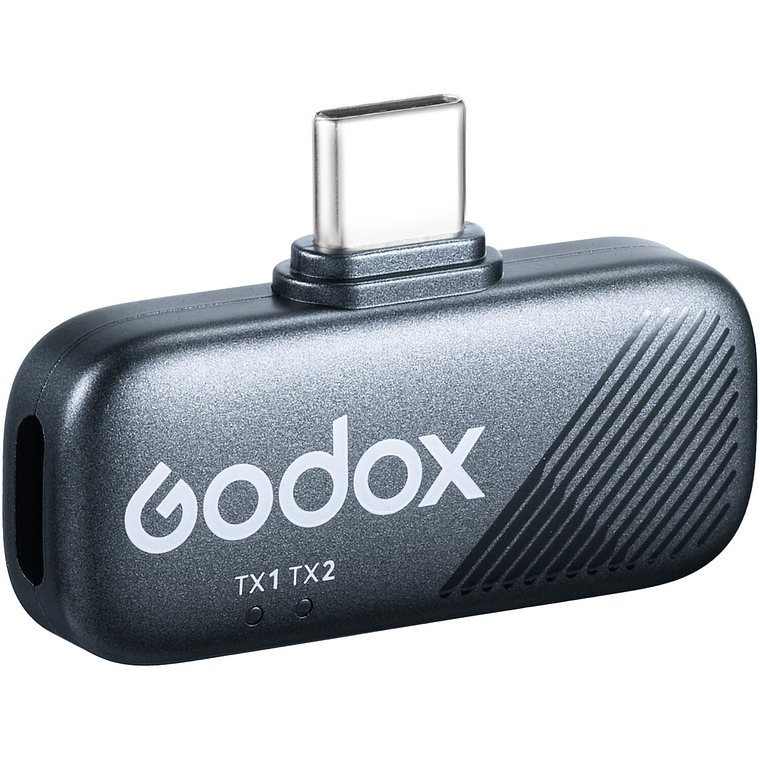 Godox Cube-C Combo Kit 2 Micrófono Doble Para Cámaras, USB-C y Lightning 9