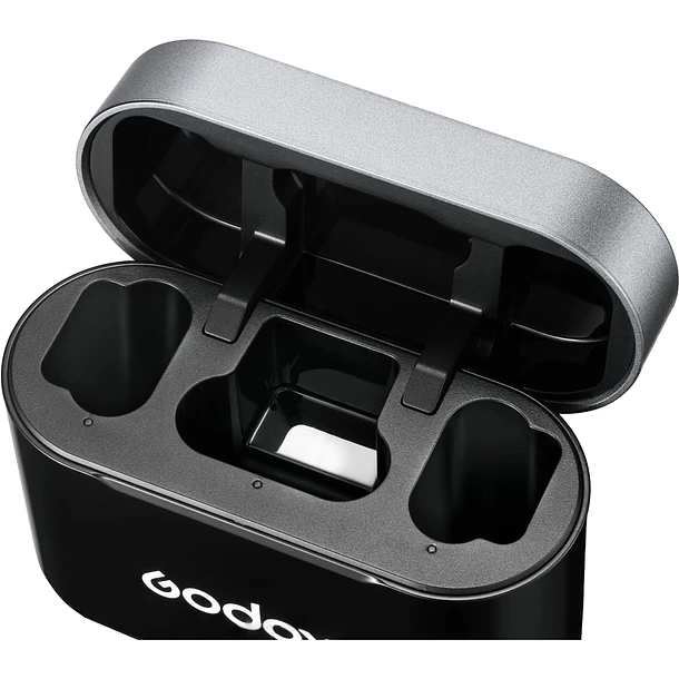 Godox WEC-S Kit 2 Micrófono Doble Para Cámaras Sony y Dispositivos Móviles 10