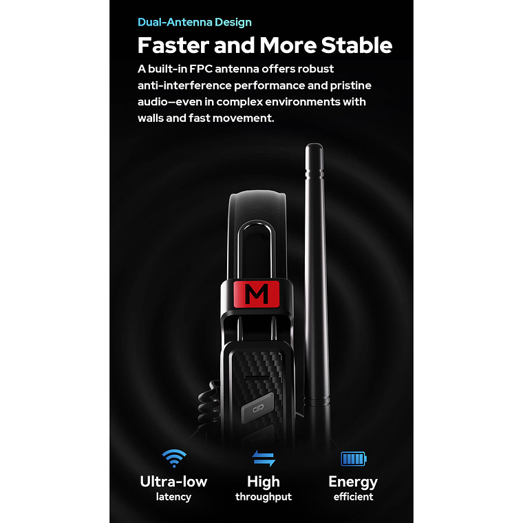 Godox SkyTalk Air 5S Sistema de Intercomunicación Inalámbrico Para 5 Personas 4