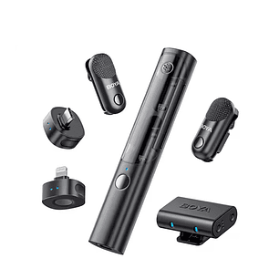 Boya BY-BOYA MAGIC 02 Mini Micrófono Inalámbric Transformable Al-Powered