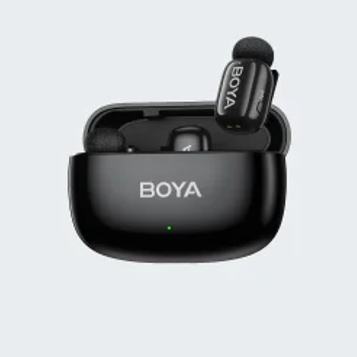 Boya BOYAMINI 2-01 Sistema de Micrófono Inalámbrico para 2 Personas (Lightning y USB-C con Caja de Carga) Negro Mate 2
