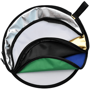 Weifeng Pantalla Reflectora 7 Colores Incluidos Chroma Azul y Verde  107cm Diámetro