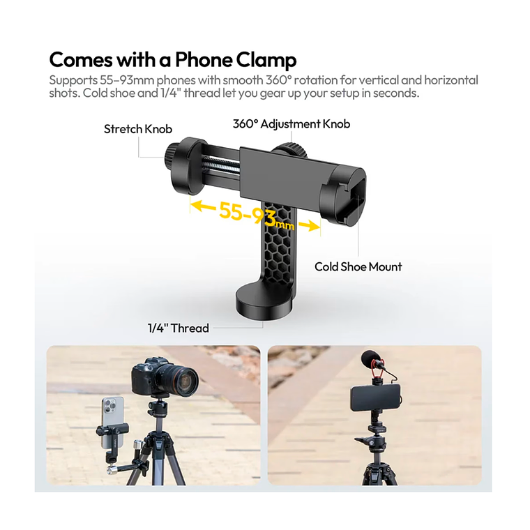 Ulanzi Ombra II Traveler Trípode Liviano Para Fotografía - T156 6