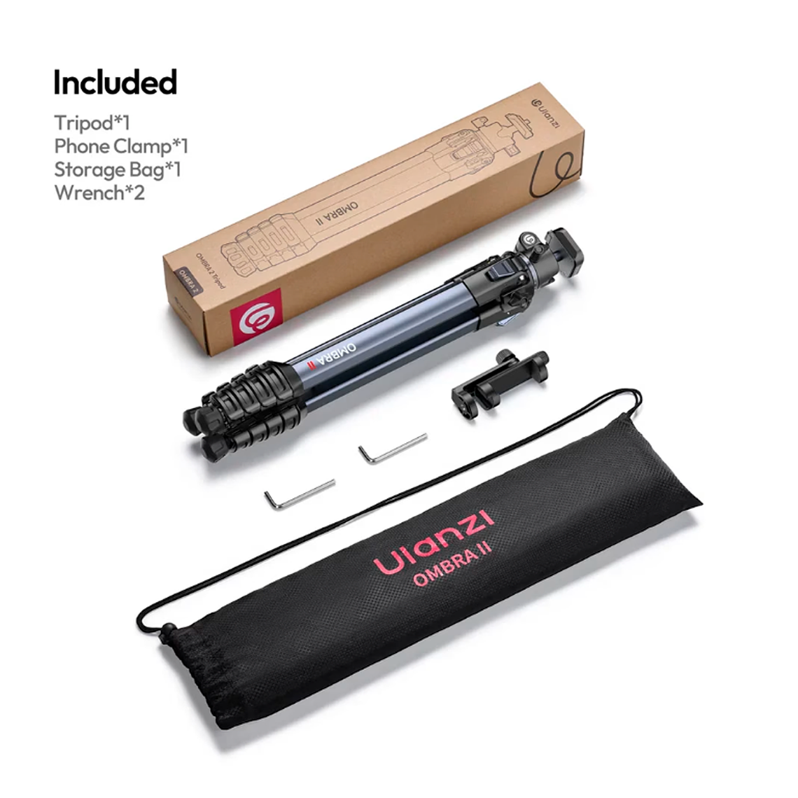 Ulanzi Ombra II Traveler Trípode Liviano Para Fotografía - T156 7