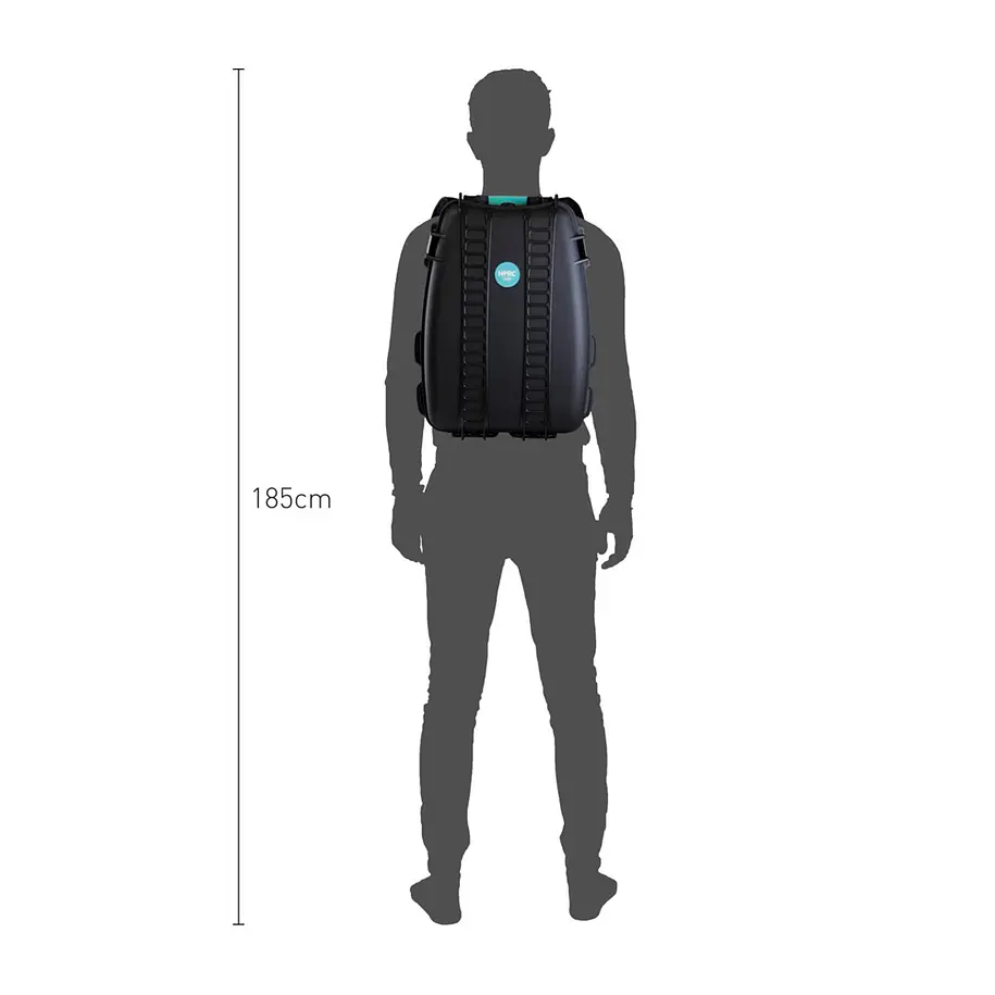 HPRC 3500 Mochila Impermeable y Resistente a Golpes Color Negro 3