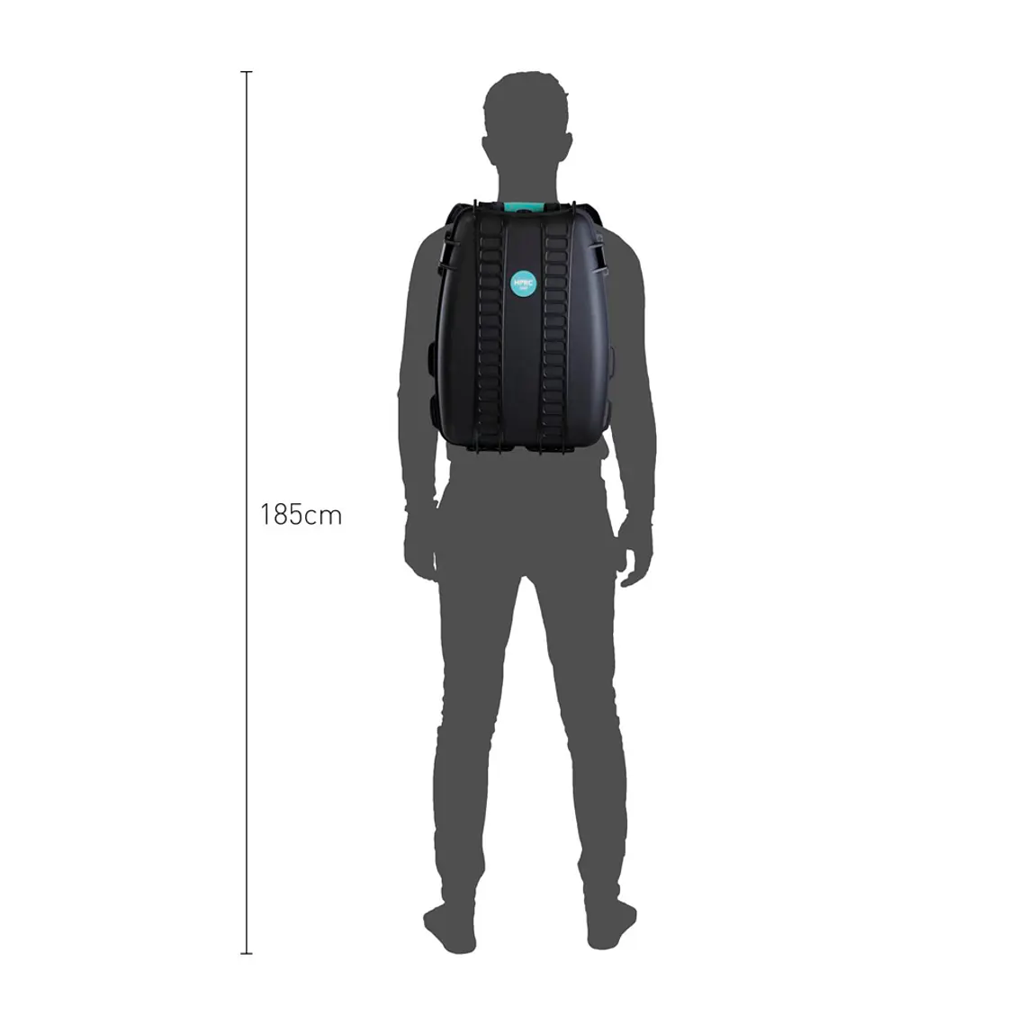 HPRC 3500 Mochila Impermeable y Resistente a Golpes Color Negro 3