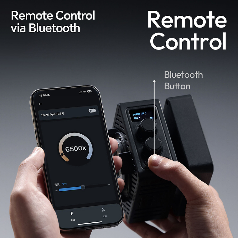 Ulanzi EC65 Luz Led Bicolor Portátil Para Video de 65W  L187 21