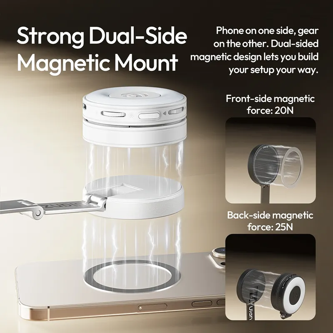 Ulanzi MT85 Trípode Pop-Up Magsafe Apertura Automatica (color Negro)  T122 7