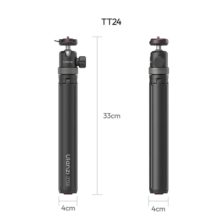 Ulanzi TT24 Cka Barra Selfie y Mini Trípode Con Galleta Desmontable S044 2