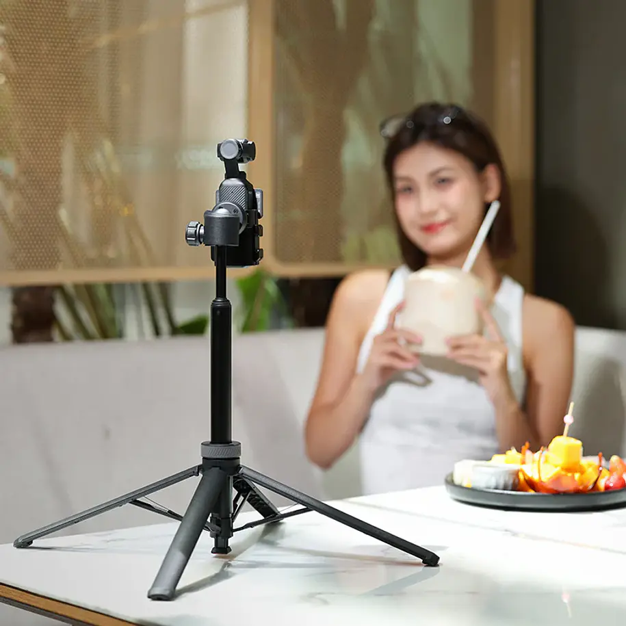 Ulanzi TT24 Cka Barra Selfie y Mini Trípode Con Galleta Desmontable S044 7