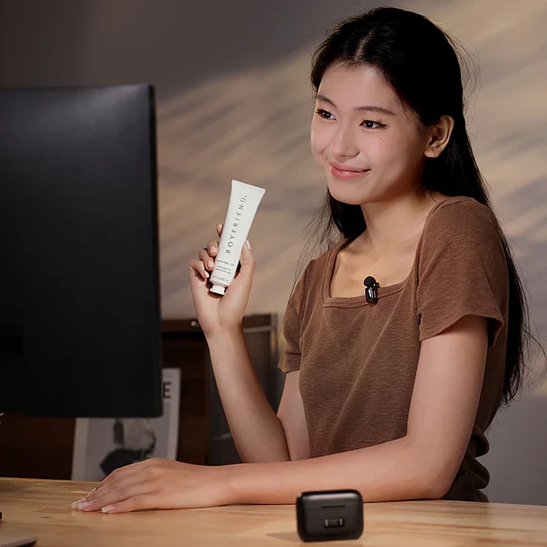 Ulanzi A200 Mini Micrófono Lavalier Doble USB-C A046 Negro 8