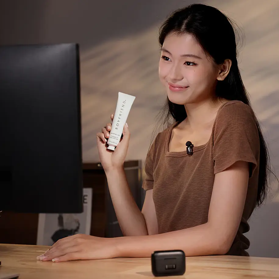 Ulanzi A200 Mini Micrófono Lavalier Doble USB-C A046 Negro 8