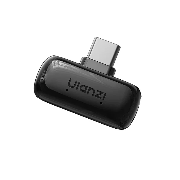 Ulanzi A200 Mini Micrófono Lavalier Doble USB-C A046 Negro 13